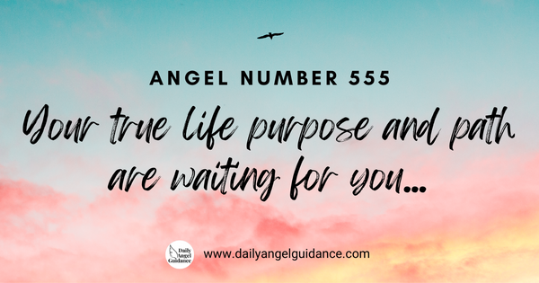 Angel number 555