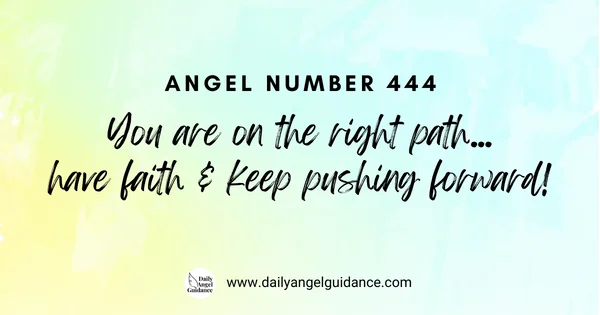 angel number 444