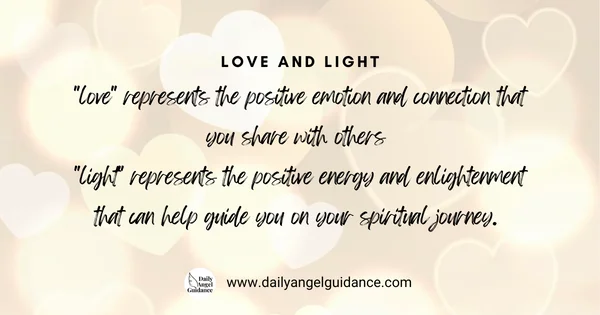 love and light meaning
