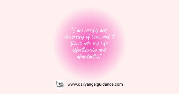 manifesting love affirmation