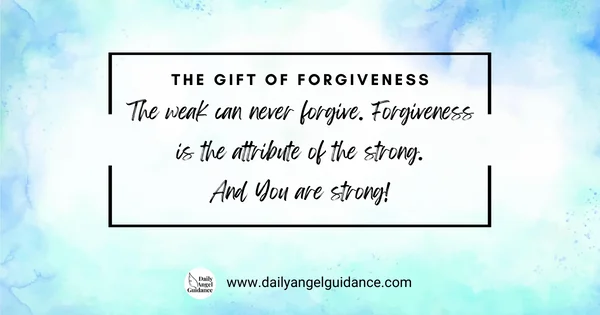 the gift of forgiveness